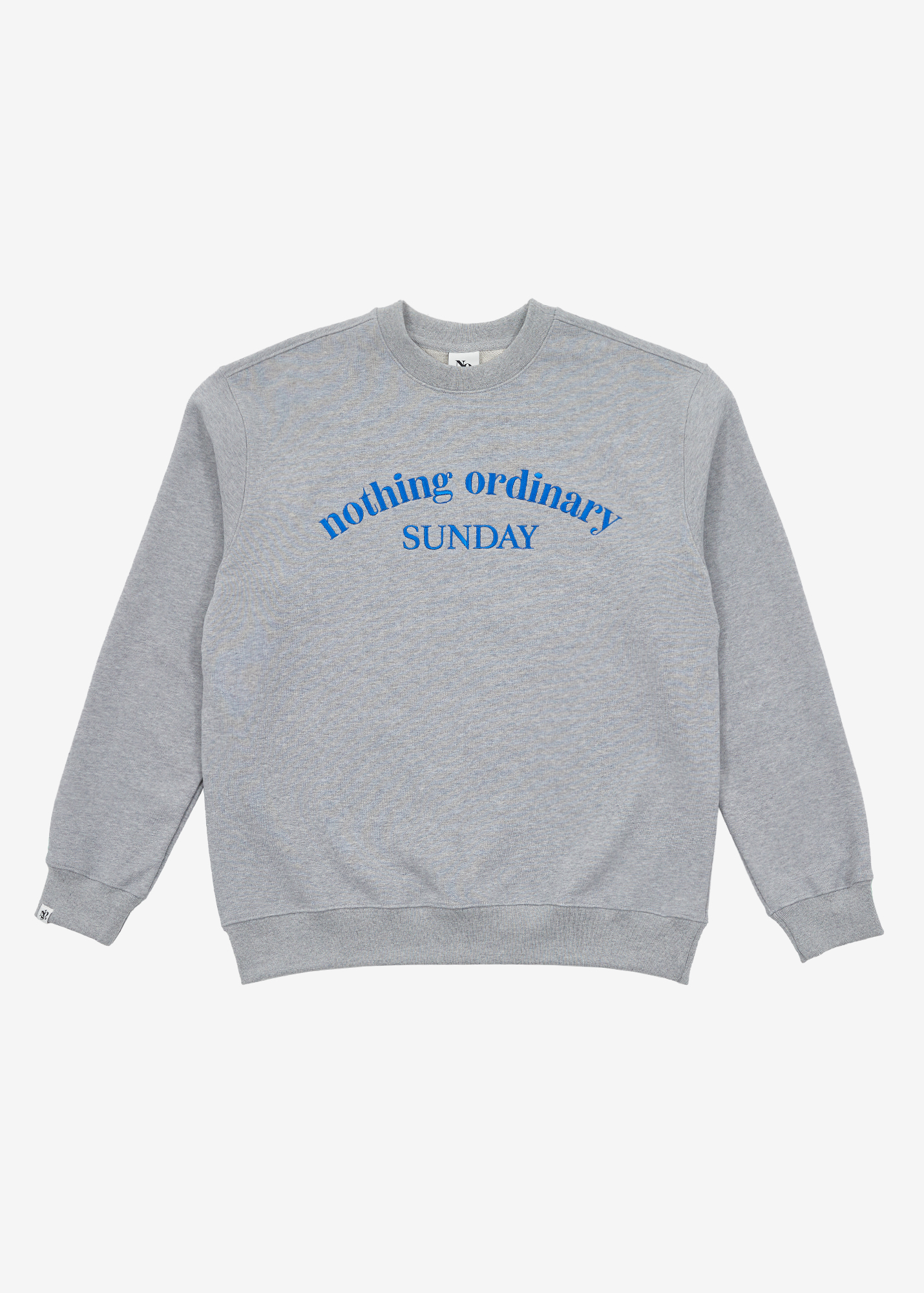 N.O.S Embroidery sweatshirt - Grey
