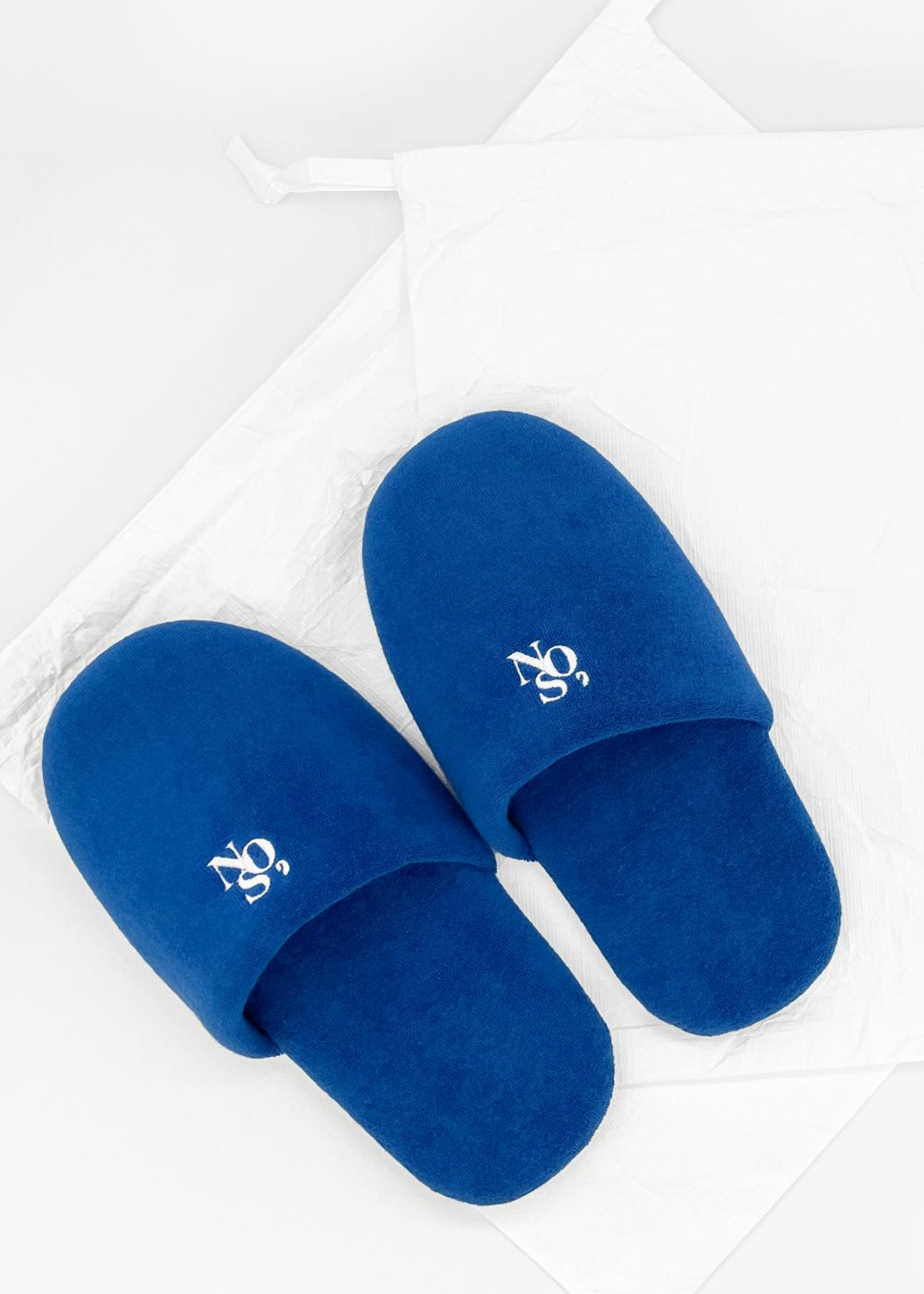 Signature symbol room slipper - Blue