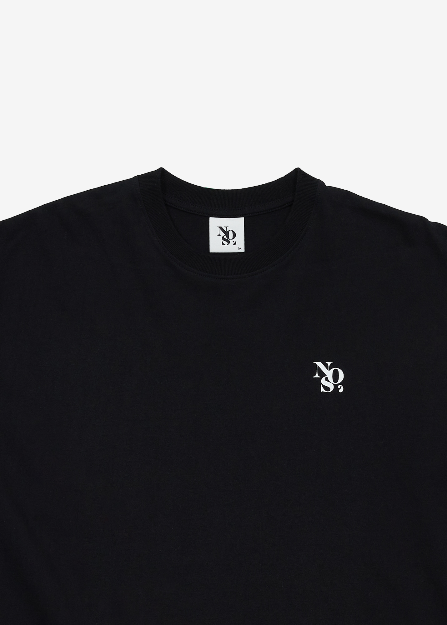 Signature symbol printing T-shirt - Black