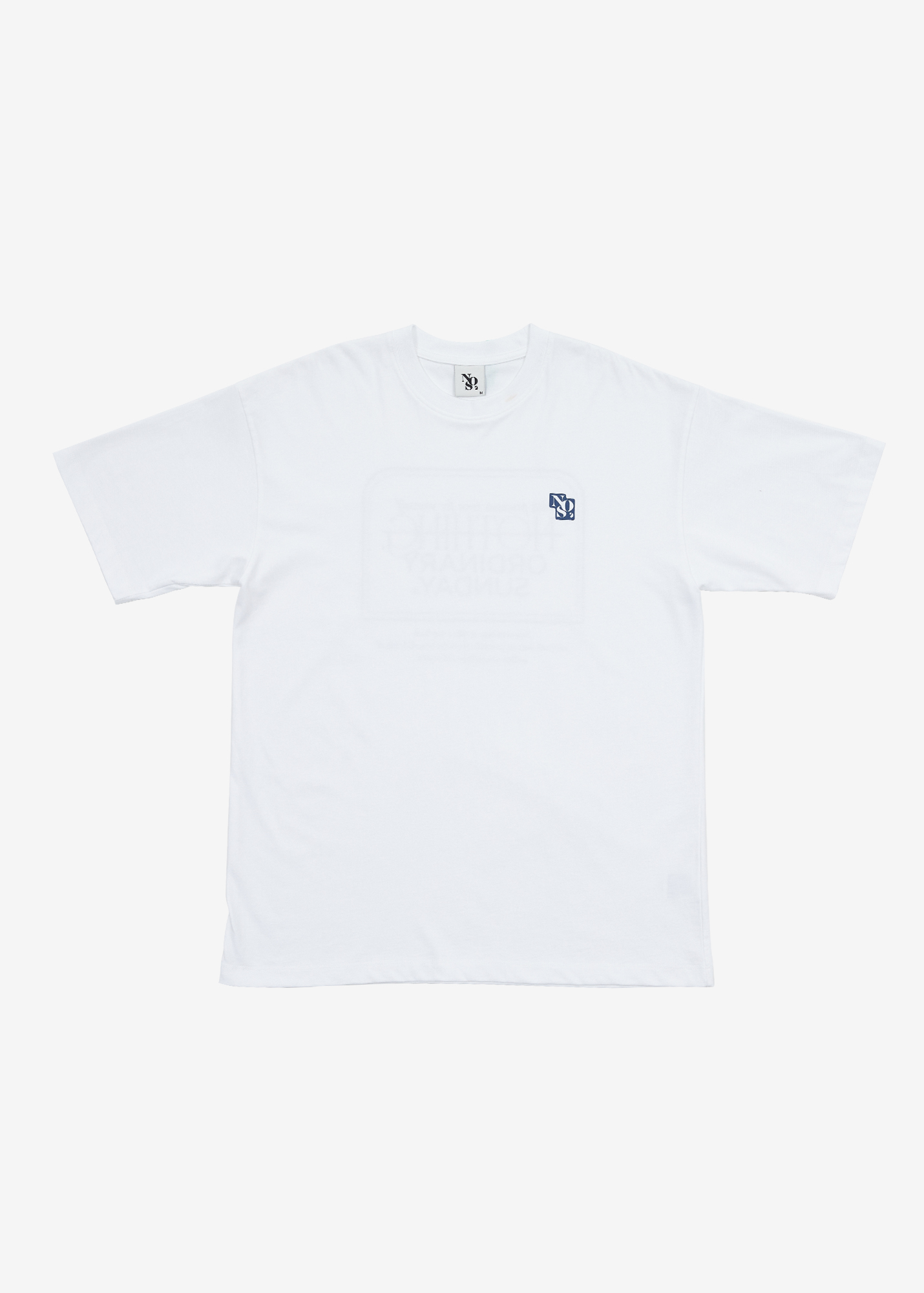 Quadrangle logo T-shirt - White
