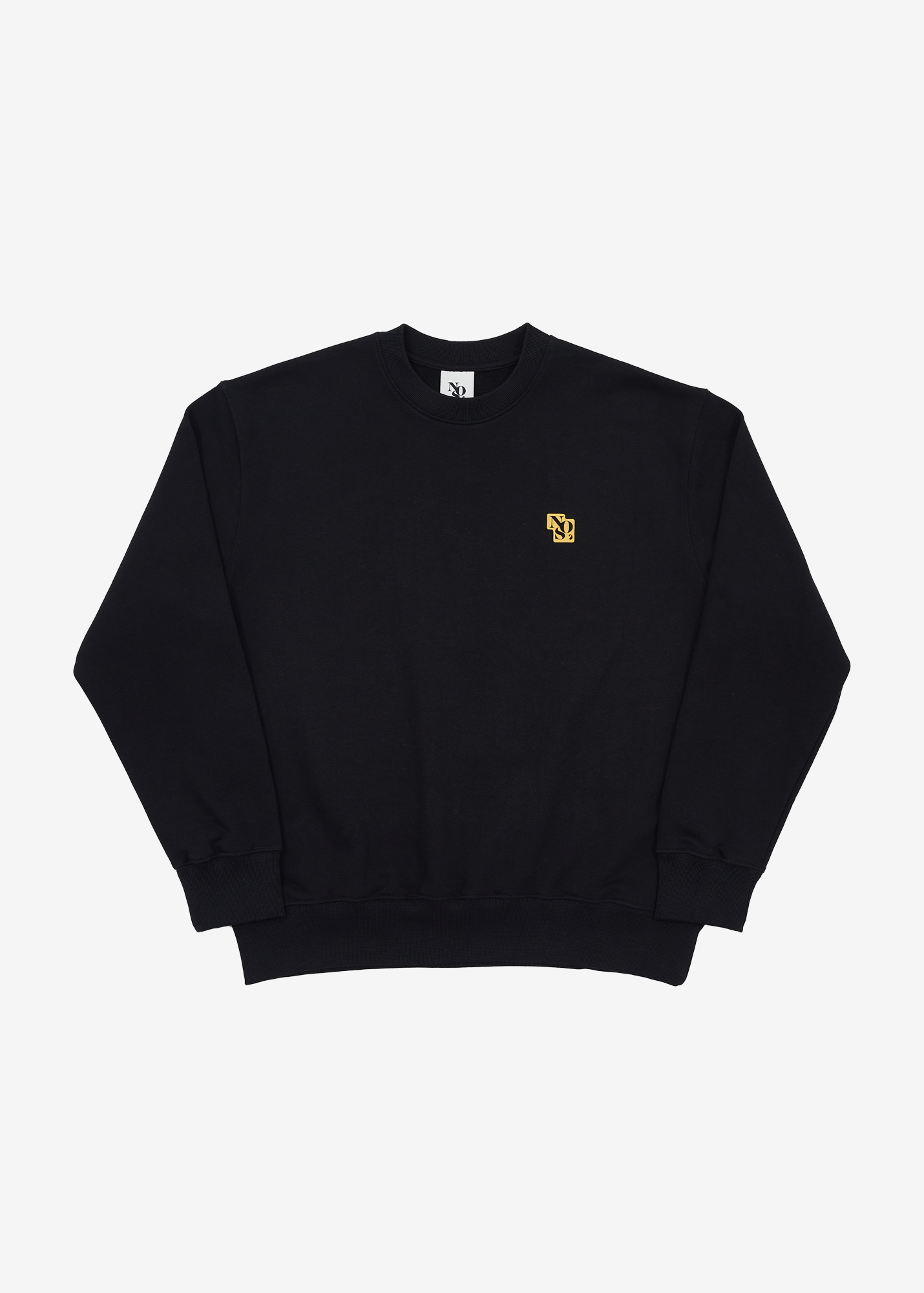 Quadrangle logo sweatshirt - Black