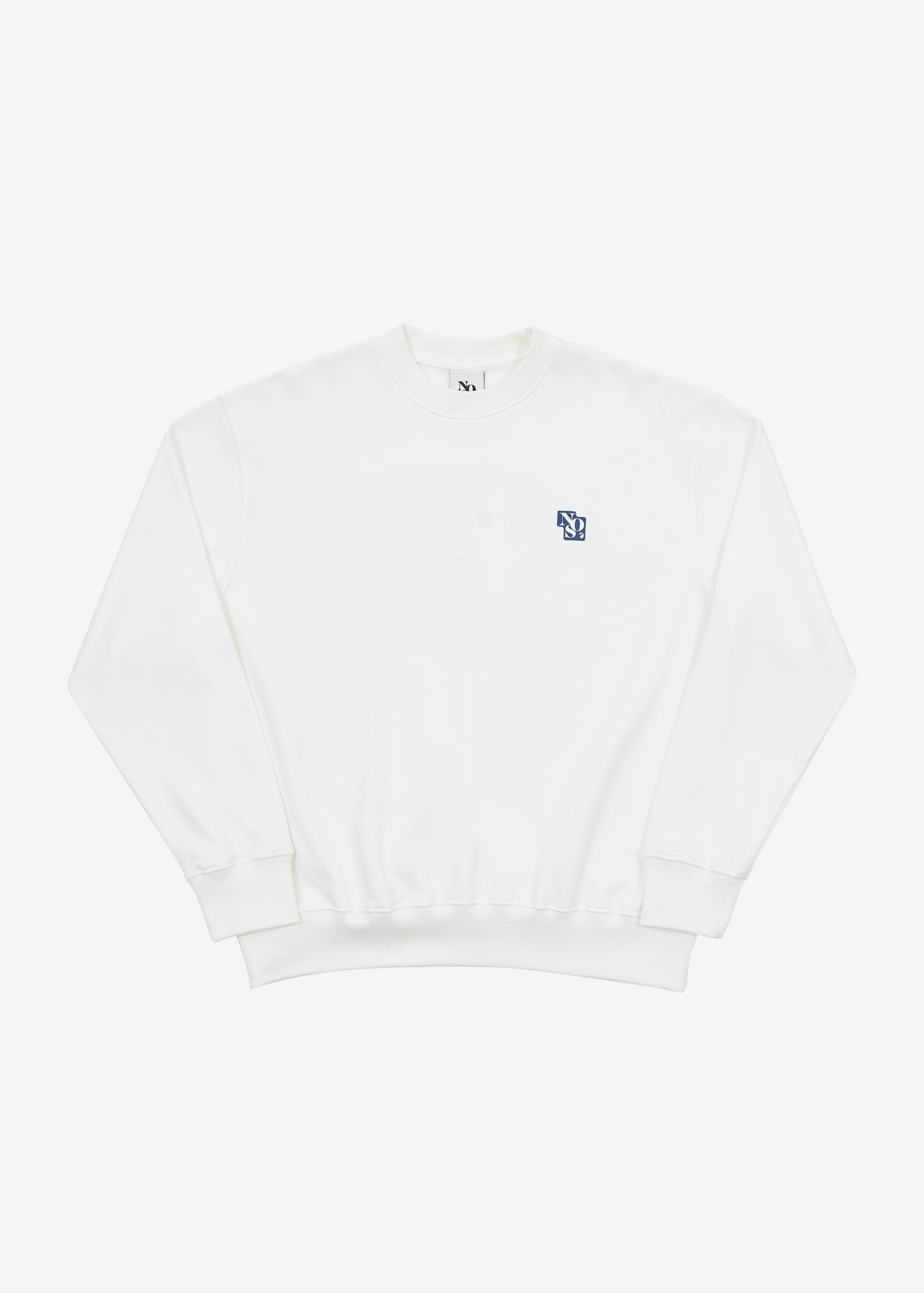 Quadrangle logo sweatshirt - White
